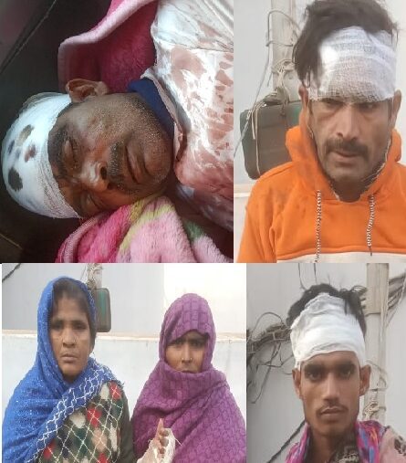 बागपत- मामूली बात पर दो पक्षों में संघर्ष, पथराव, धारदार हथियार भी चले, 6 लोग घायल