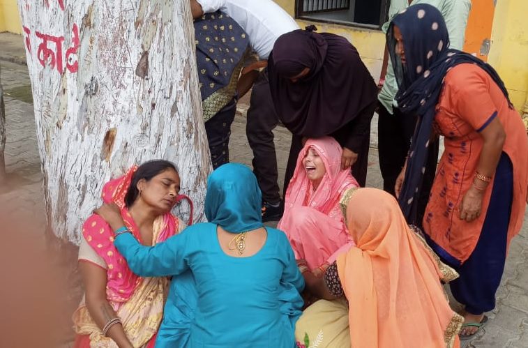 Bijnore news : बहन से राखी बंधवाकर आ रहे युवक की दुर्घटना में मौत